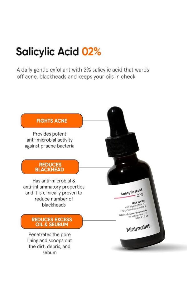 Minimalist Salicylic Acid 2% Face Serum - Image 2
