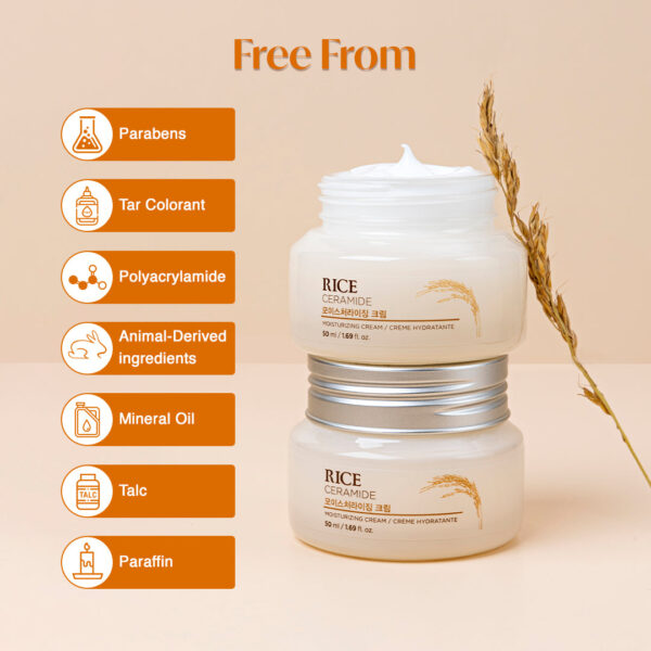 The Face Shop Rice Ceramide Moisture Cream 50ml - Image 3